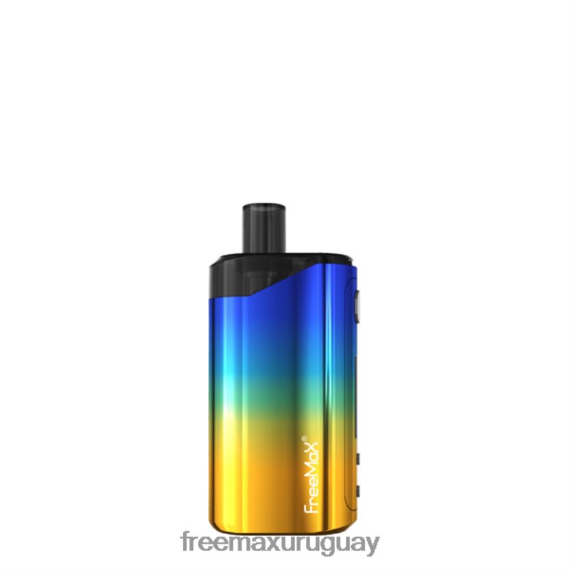XRP64L101 FreeMAX AUTOPOD50 kit de modificación de cápsulas - FreeMAX review - azul amarillo
