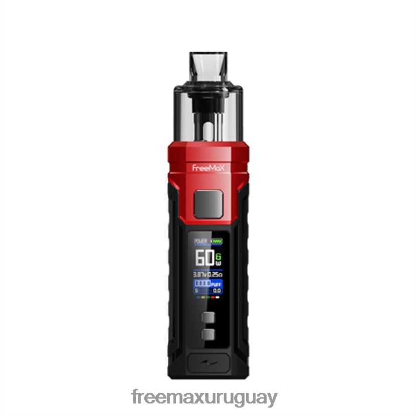 XRP64L52 FreeMAX MARVOS kit de 60w - FreeMAX Uruguay - negro rojo