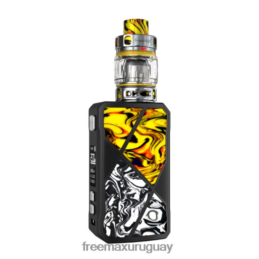 XRP64L10 FreeMAX MAXUS kit de 200w - FreeMAX vape precio - amarillo-negro
